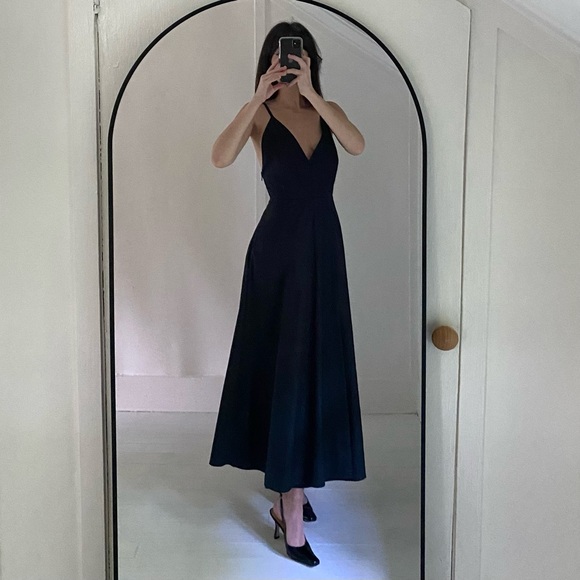 COS Dresses & Skirts - COS Poplin A-Line Midi Slip Dress